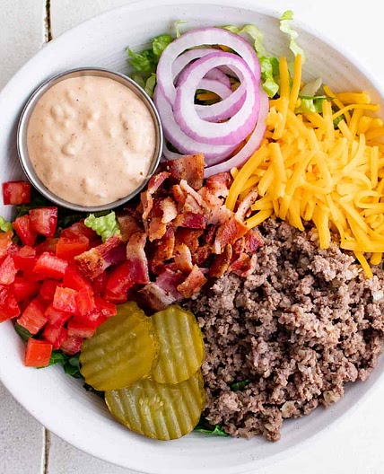Bacon Cheeseburger Salad