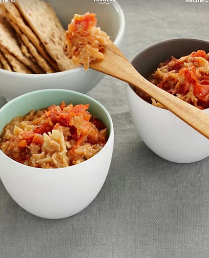 Tartinade d’artichaut aux tomates confites