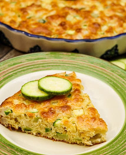 Crustless Zucchini Quiche