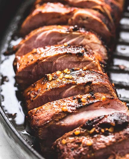 Best Ever Healthy Grilled Pork Tenderloin