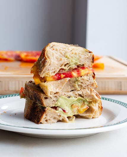 Heirloom Tomato Sandwich with Tonnato