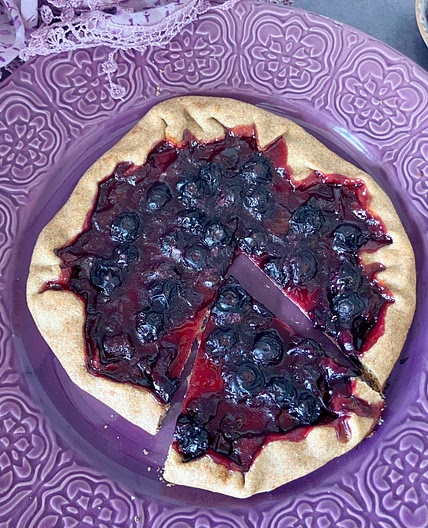 Rustic Galette Made With Leftover Pastry Dough