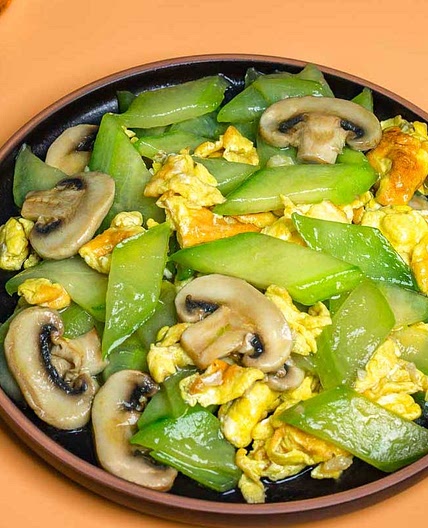Asian Cucumber Stir-Fry