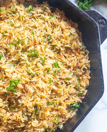 Easy Homemade Rice Pilaf
