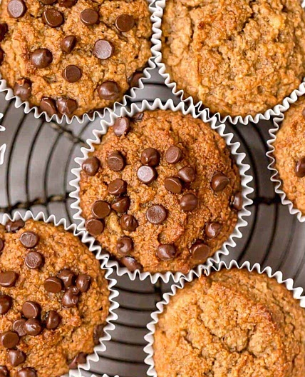 Almond Flour Banana Muffins (Gluten Free)