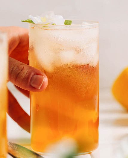 Lemon Ginger Jasmine Iced Tea