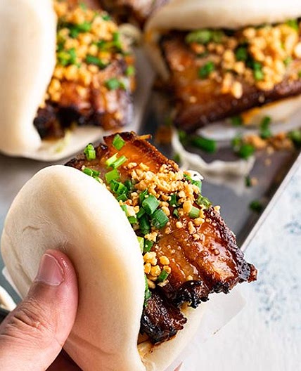 Red-Cooked Pork Belly Bao | Marion's Kitchen