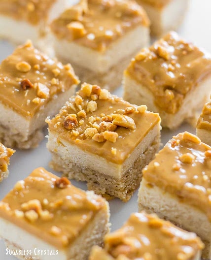 Peanut Butter Keto Cheesecake Bites