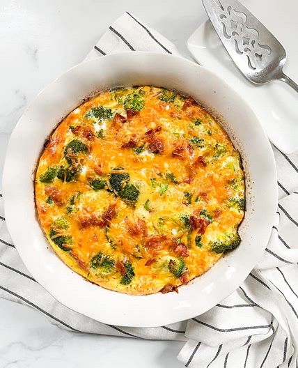 Bacon and Broccoli Frittata