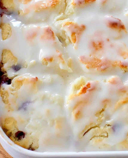 Blueberry Butter Swim Biscuits (+Video)