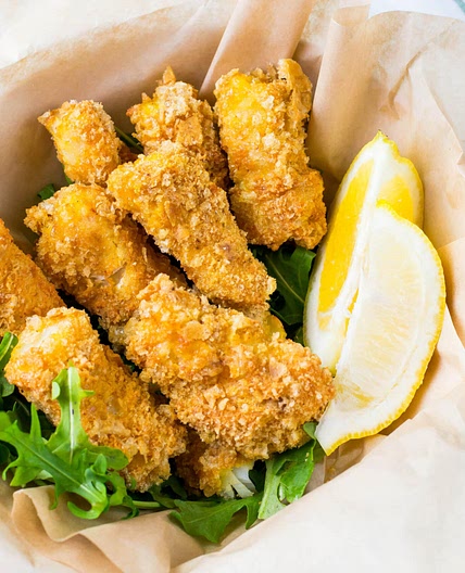 Air Fryer Fish Sticks: Paleo & Low Carb