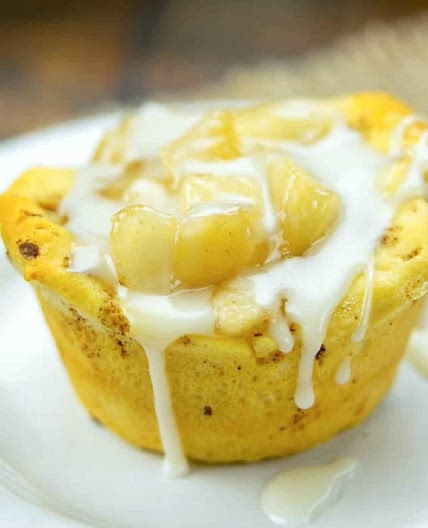 Cinnamon Roll Apple Pie Bites