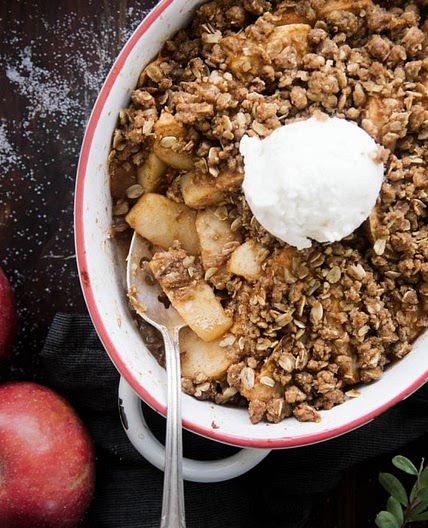 Healthy Apple Crisp