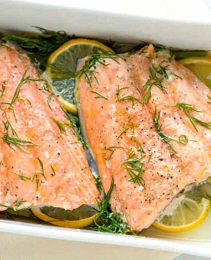 Perfectly Baked Salmon with Lemon and Dill