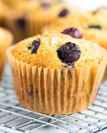 Easy Banana Blueberry Muffins