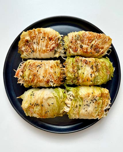 Vietnamese-Inspired Cabbage Rolls