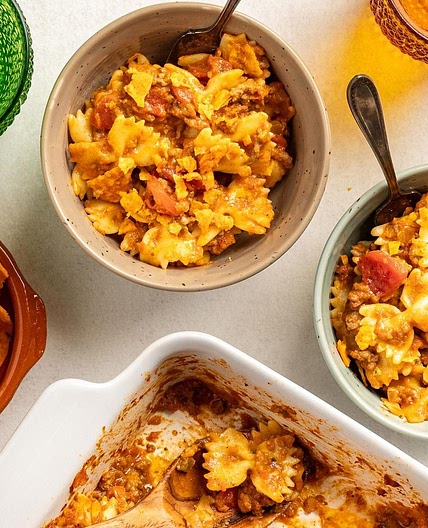 Taco Pasta Casserole