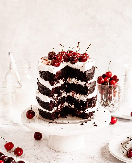Dairy-Free Black Forest Cake