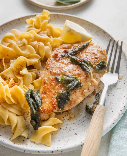 Brown Butter Sage Skillet Chicken