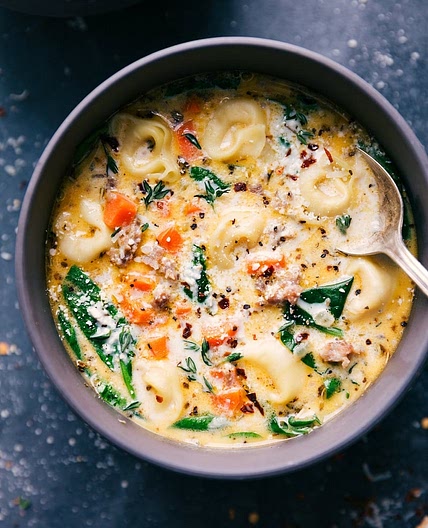 Sausage Tortellini Soup