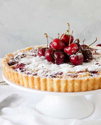 Cherry Tart (easy crust method)