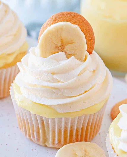 Banana Pudding Cupcakes