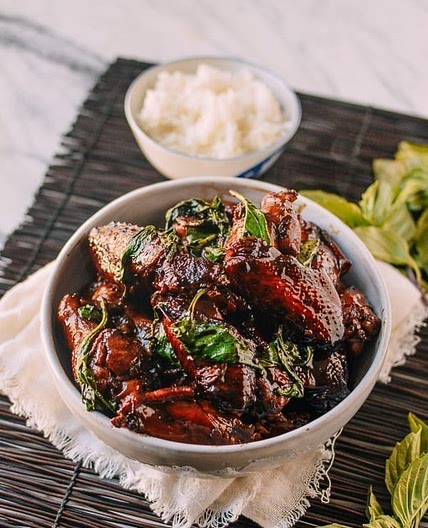 Three Cup Chicken (San Bei Ji)