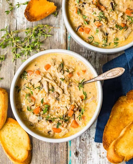 Turkey Wild Rice Soup Recipe