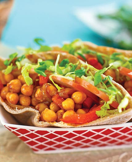 Barbecue-Flavored Vegan Chickpea Sandwiches