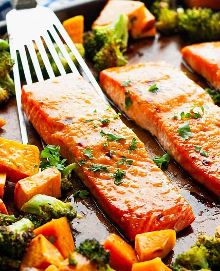 Sheet Pan Salmon