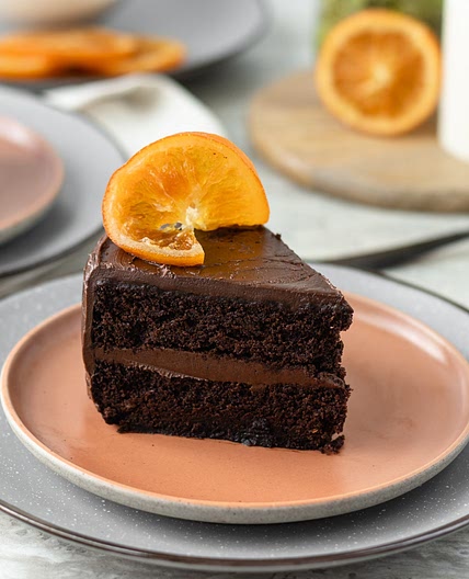 Chocolate Orange Cake for Two