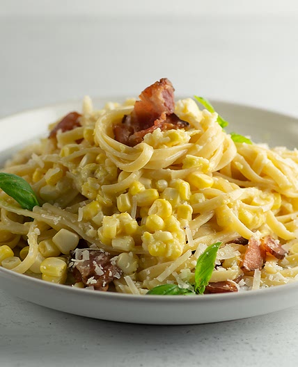 Corn Carbonara