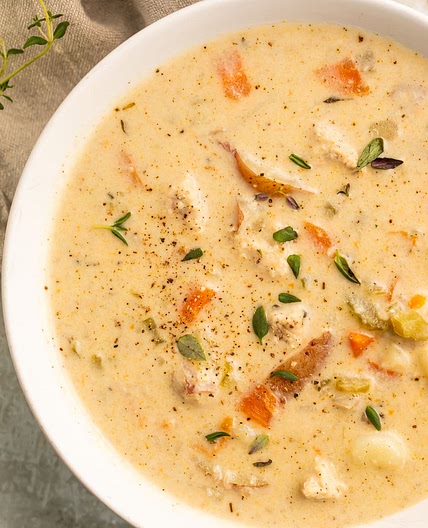 Instant Pot Chicken Pot Pie Soup