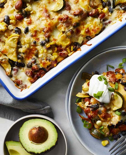 Vegetarian Enchilada Casserole