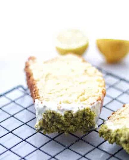 Lemon pound cake with pudding