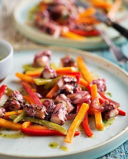 Sous-vide Octopus Salad