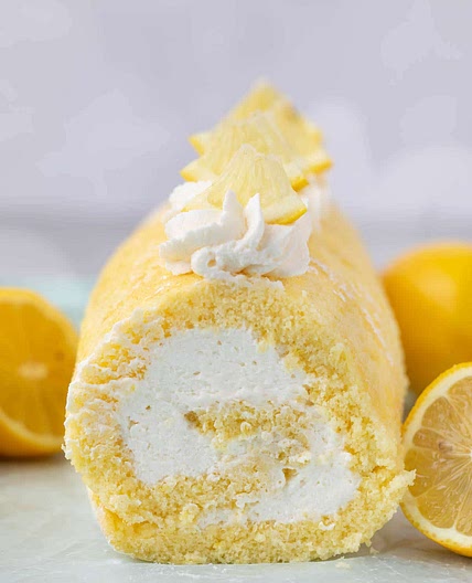 Lemon Cake Roll