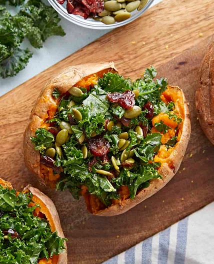 Stuffed Sweet Potatoes