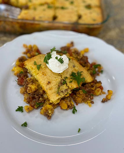 Mexican Cornbread Casserole