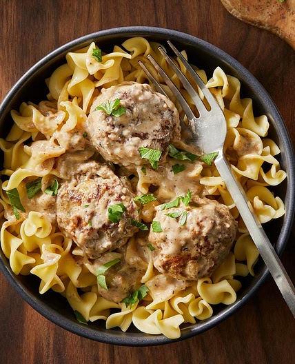Meatballs and Gravy