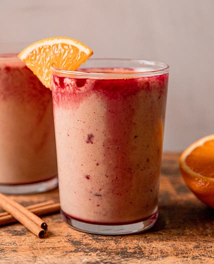 Orange Cranberry Smoothie (Vegan)