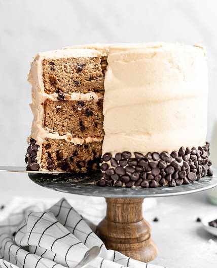 Damn Good Peanut Butter Banana Cake (gluten free, grain free)