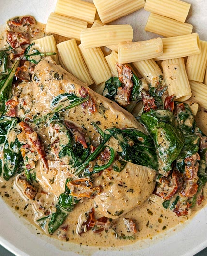 Baked Tuscan Chicken