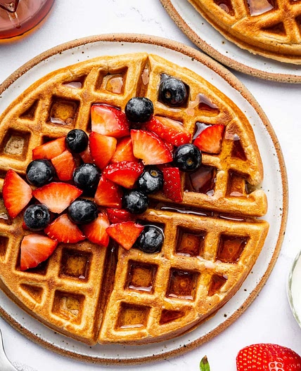 Easy High Protein Waffles