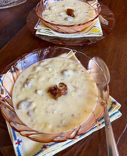 Rice Pudding With Dates