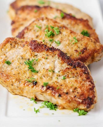 Parmesan Crusted Pork Chops Recipe