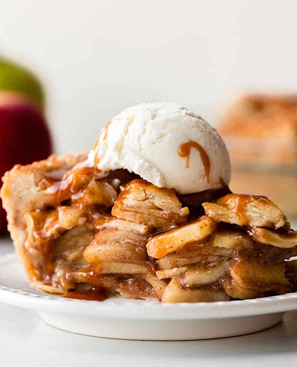 Salted Caramel Apple Pie
