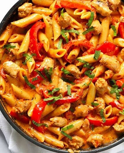 Creamy Sausage Pasta