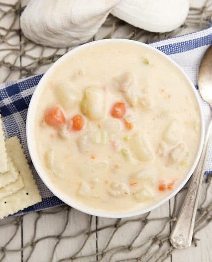 Instant Pot Seafood Chowder Recipe