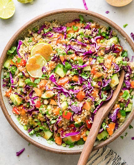 CRUNCHY THAI QUINOA SALAD